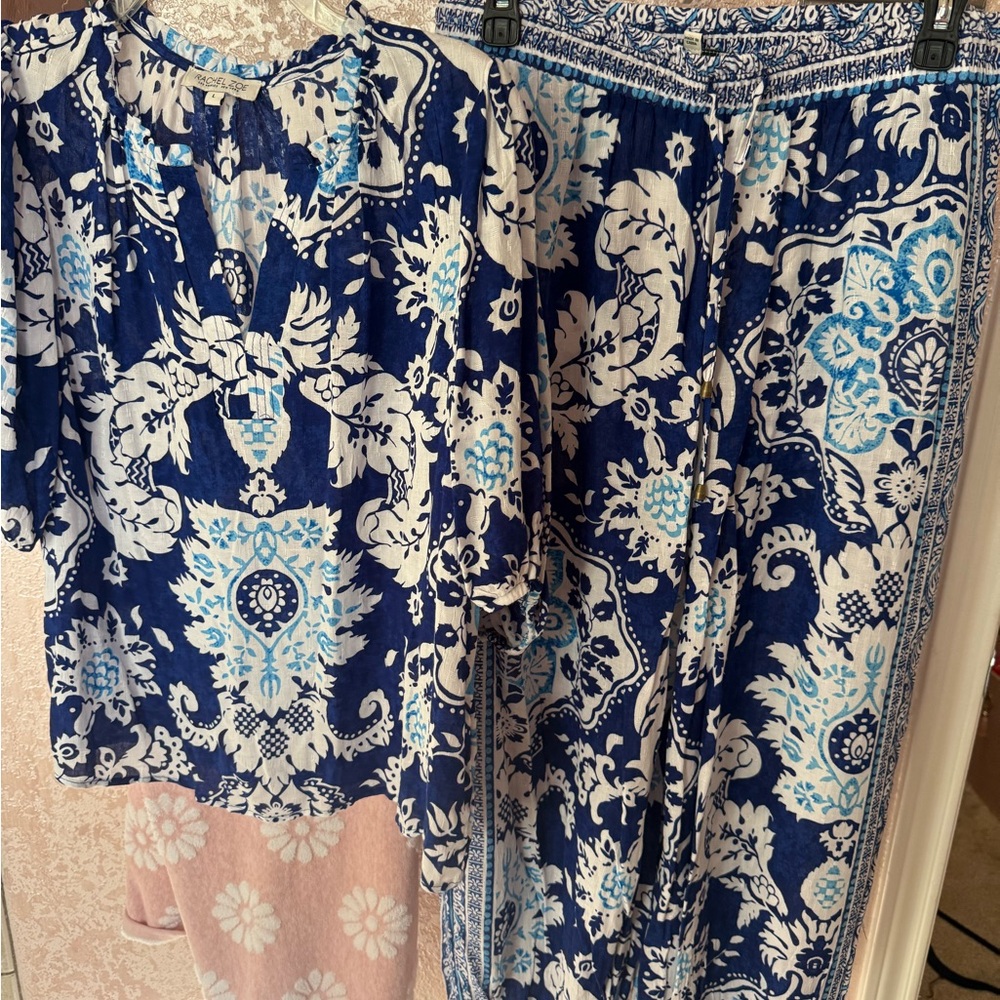Rachel Zoe Blouse and Pants Set
